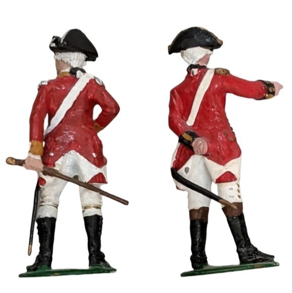Alymer military metal miniatures British officers in the field collectibles OB - Picture 6 of 11